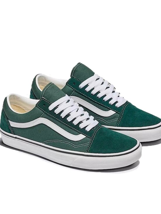Vans Shoes - VANS OLD SKOOL SCARAB Theory Emerald GREEN Women’s Sz 7 NIB